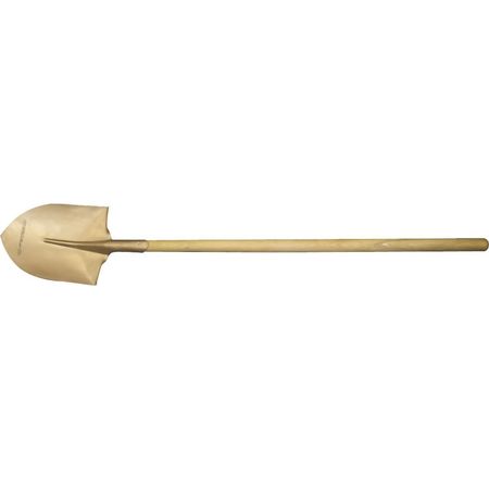 Ega Master 240 mm x 290 mm Non-Sparking Round Point Shovel, Aluminum Bronze 71618